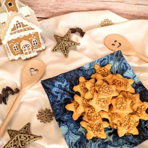 Bienenstich-Plätzchen
